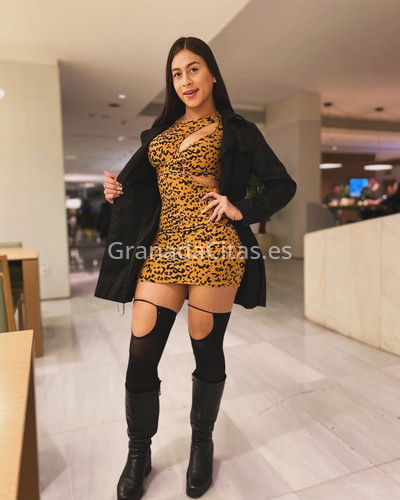 Andrea, trans latina recién llegada. 607797689. Citas en GRANADA, GRANADA. www.granadacitas.es.